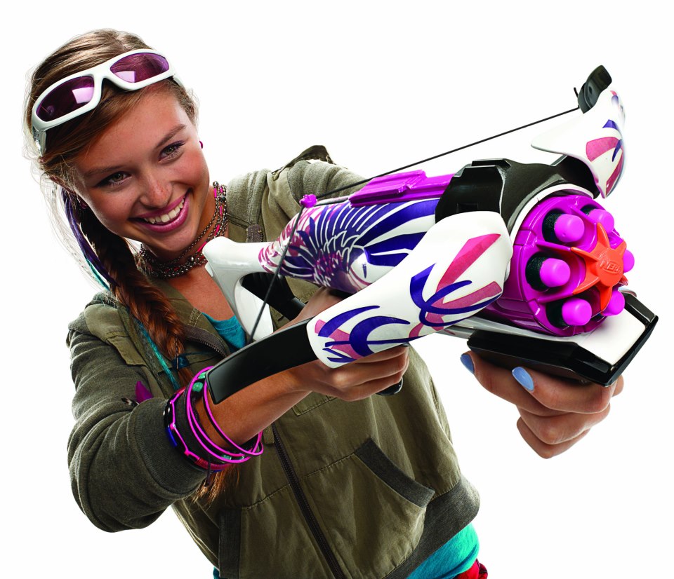 Rebelle Girls: Nerf's Pink Guns Spark Controversy
